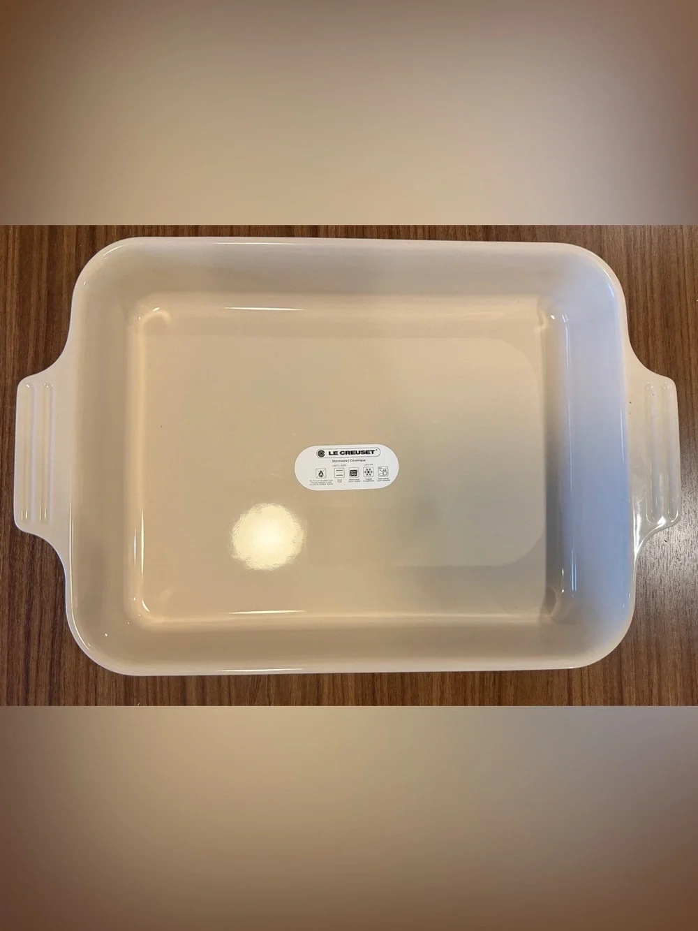 Le Creuset ROSEMARY 32cm Rectangular Casserole Baking Dish Stoneware NEW